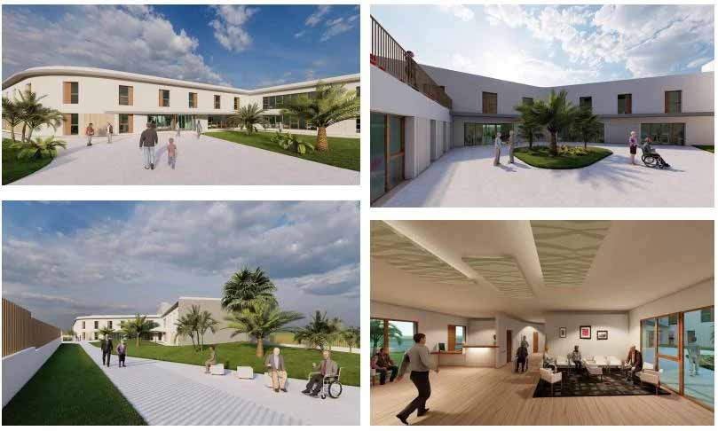 Residencia Novaedat Mutxamel infografía
